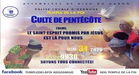 Culte de Pentecôte 2020